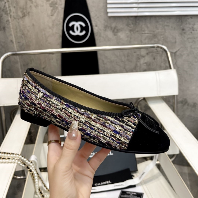 Ch*el flat shoes